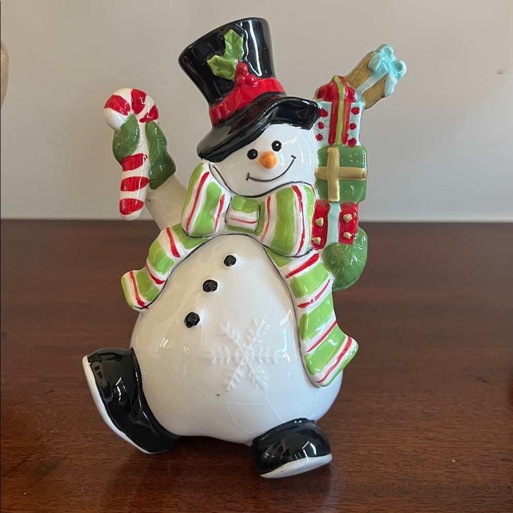 Fitz and Floyd Snowman